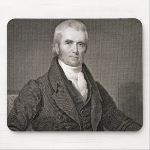 John Marshall (1755-1835), engraved by Asher Brown Mouse Pad
