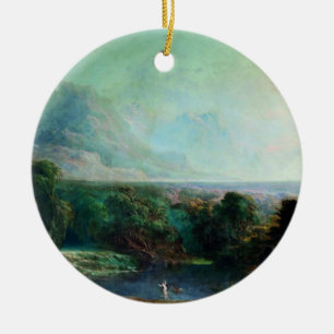 John Martin's Alpheus and Arethusa Ceramic Ornament