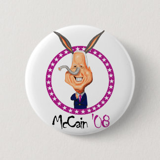 John McCain'08 Pinback Button