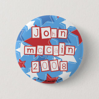 John Mccain 2008 Button