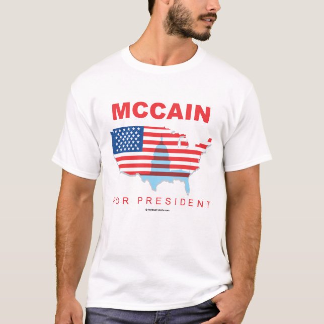 John McCain 2008 T-shirt / John McCain T-shirts an (Front)