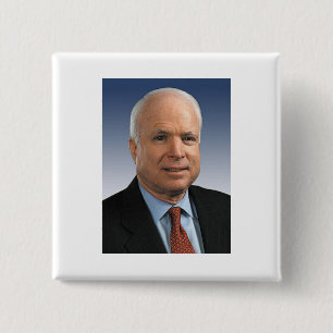John McCain Button