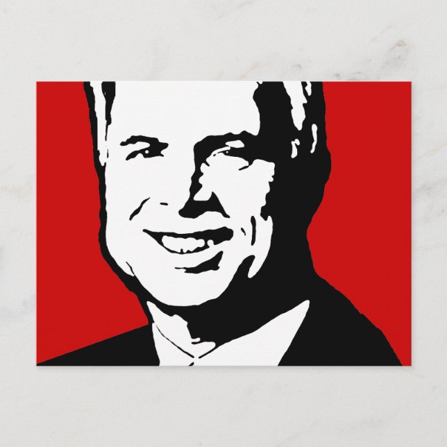 John McCain Gear Postcard (Front)