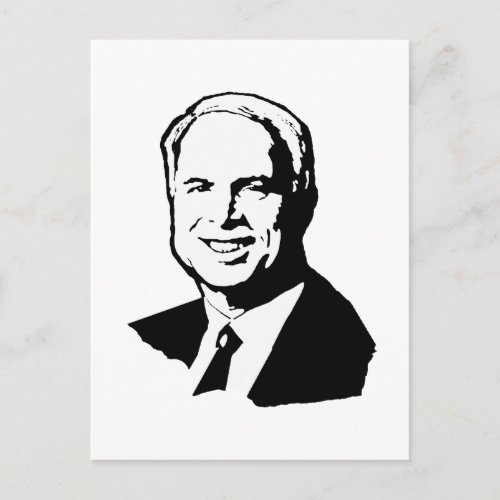 John McCain Gear Postcard