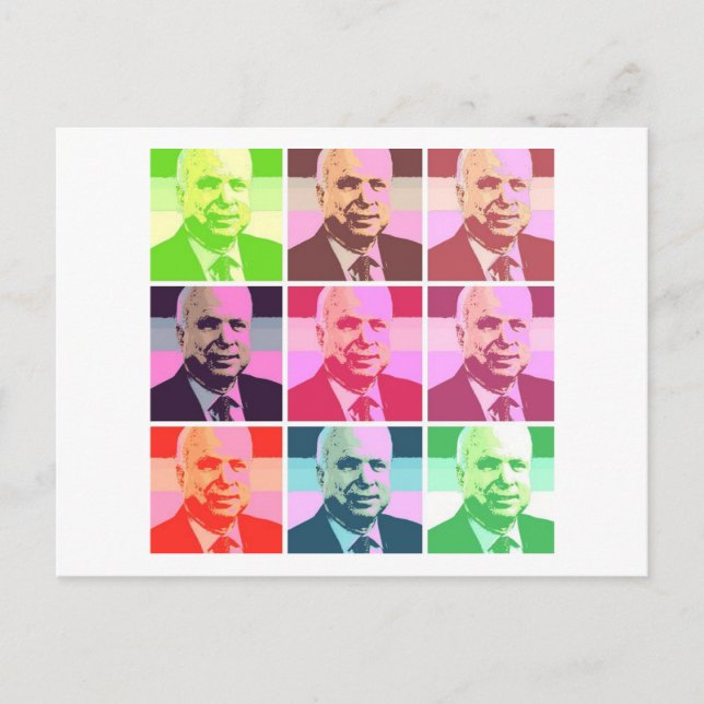 John McCain Postcard (Front)