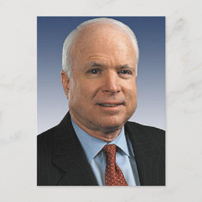 John McCain Postcard (Front)