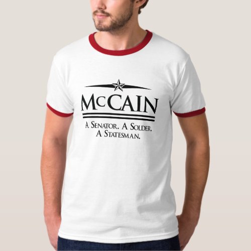 John McCain Statesman T_shirt