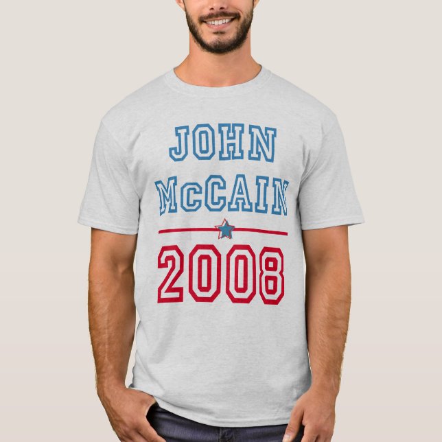 John Mccain T Shirt (Front)