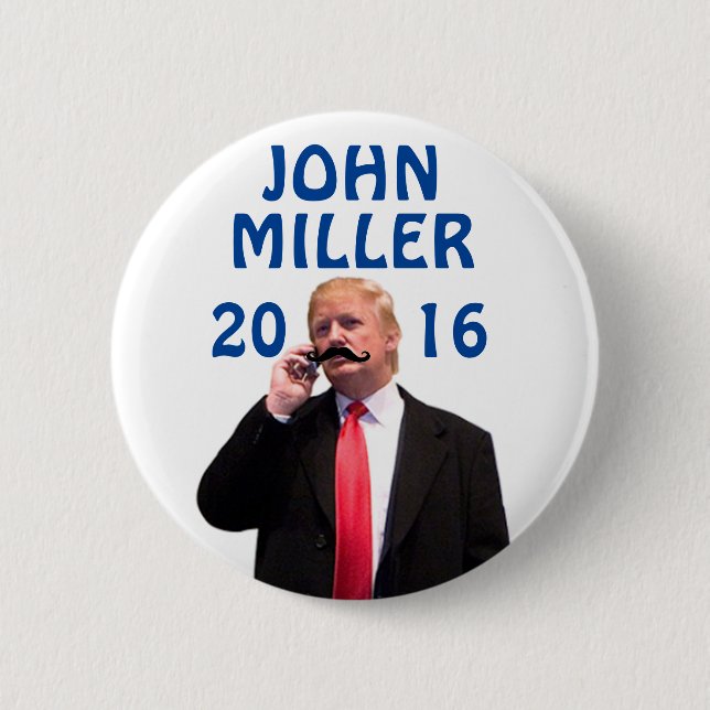John Miller 2016 Button (Front)