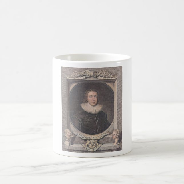 John Milton – Poet Coffee Mug (Center)