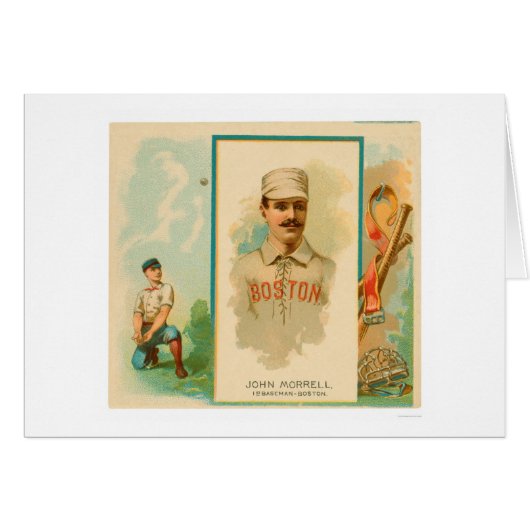 John Morrell Rare Baseball 1888 Cards (Front Horizontal)