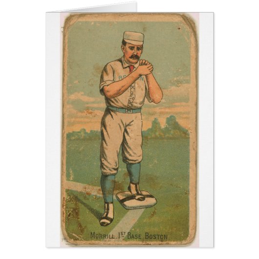 John Morrill, Boston Beaneaters Cards (Front)