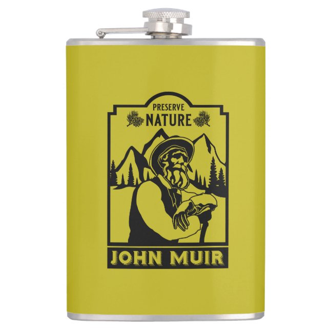 John Muir Day Flask (Front)