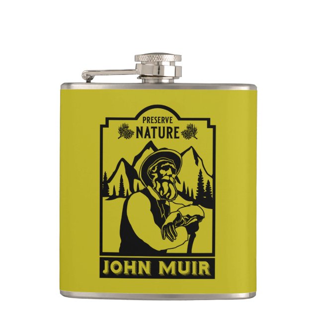 John Muir Day Flask (Front)