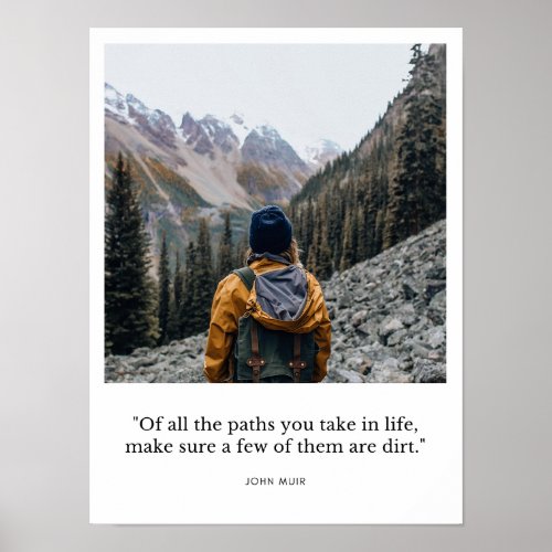 John Muir Inspirational Poster