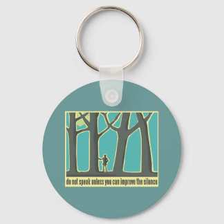 John Muir Quote Keychain