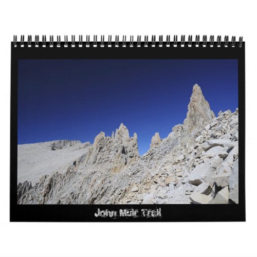 John Muir Trail 2011 Calendar