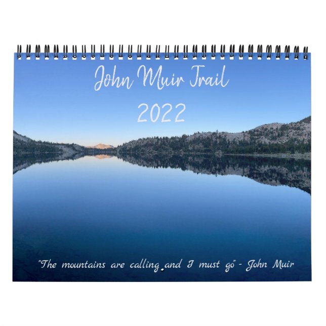 John Muir Trail 2022 Calendar Original (Cover)