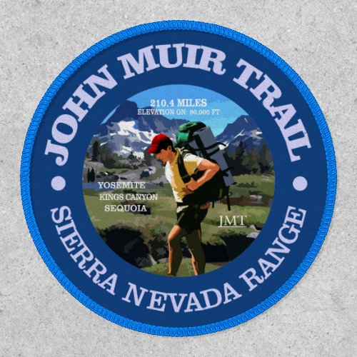 John Muir Trail Hiker C  Patch