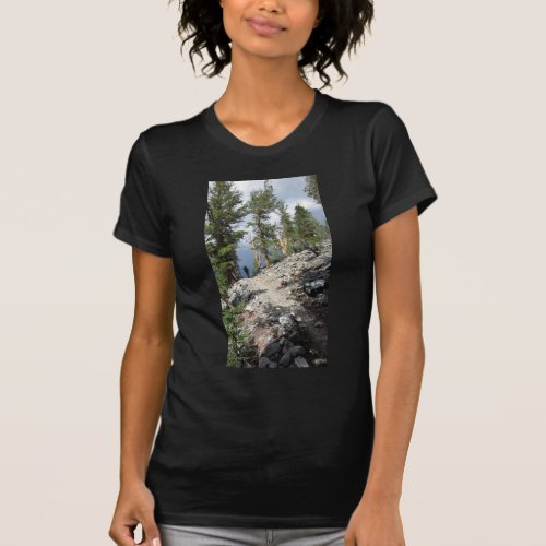 John Muir Trail Hiker _ Sierra Nevada Mountains T_Shirt