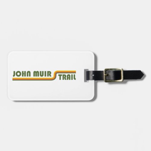John Muir Trail Luggage Tag