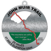 John Muir Trail Medal (Front)