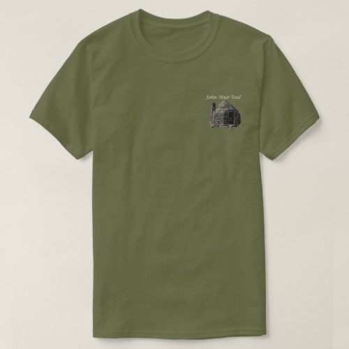 John Muir Trail Muir Hut pocket T_Shirt