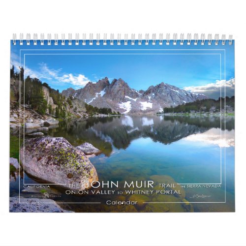 John Muir Trail _ Onion Valley to Whitney Portal _ Calendar