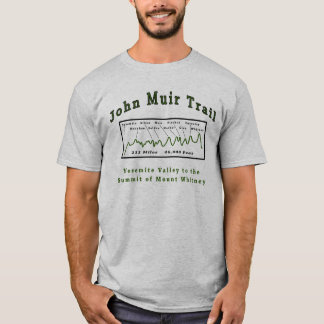 John Muir Trail - Profile and Passes T-Shirt