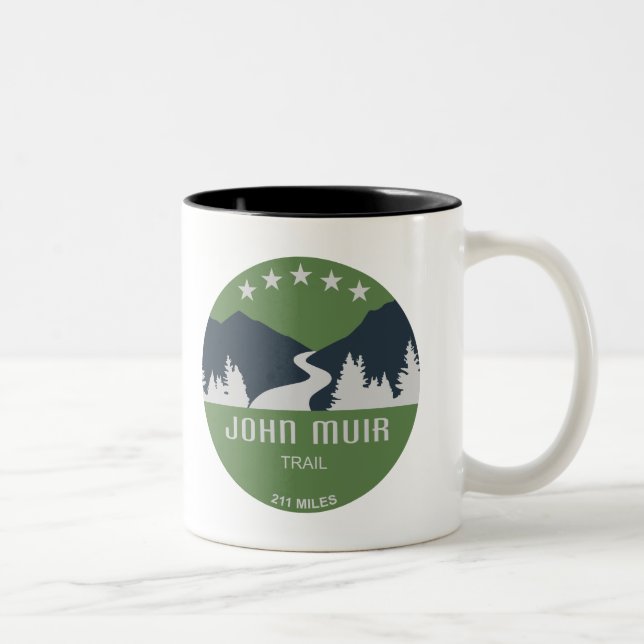 John Muir Trail Two-Tone Coffee Mug (Right)