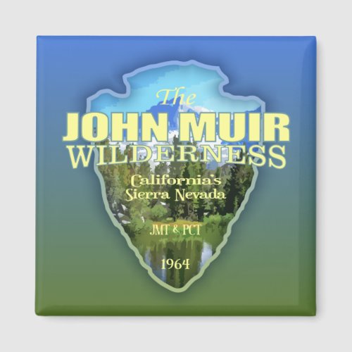 John Muir WA arrowhead Magnet