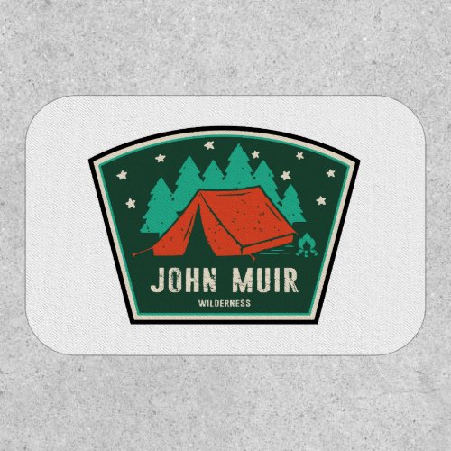 John Muir Wilderness California Camping Patch