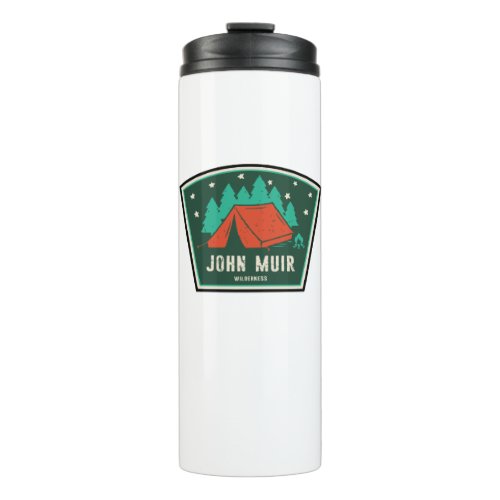 John Muir Wilderness California Camping Thermal Tumbler