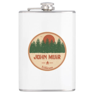 John Muir Wilderness California Flask