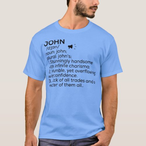 John Name Definition John Meaning John Name Meanin T_Shirt