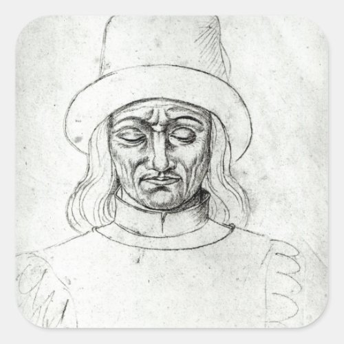 John of Luxembourg Square Sticker