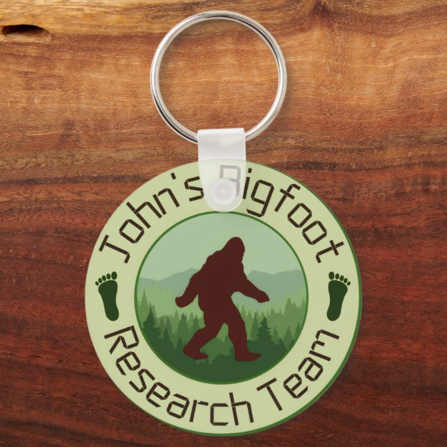 John of the Woods Key Chain (Back)