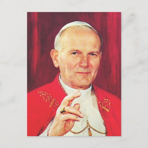 John Paul II Bishop of Rome Postcard
