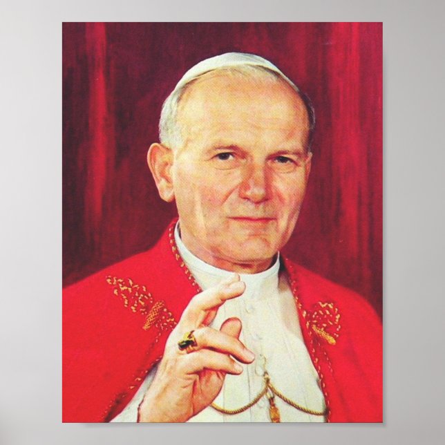 John Paul II Bishop of Rome Poster (Front)