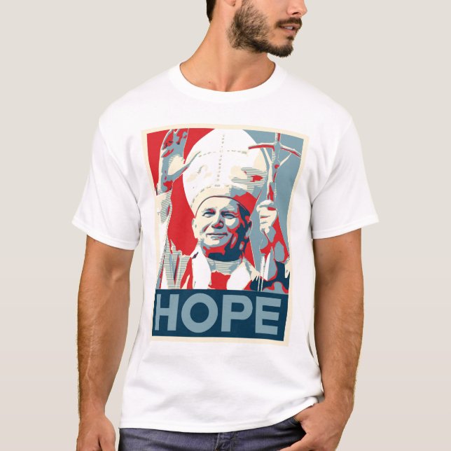 John Paul II Hope T-Shirt (Front)