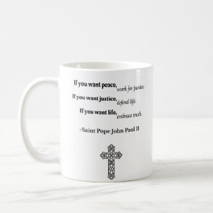 John Paul II quote Coffee Mug