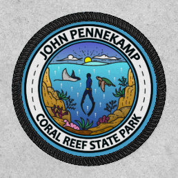 John Pennekamp Coral Reef State Park Travel Art Patch