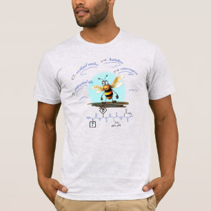 JOHN peptide, Bee-5 w/ custom text, light T-Shirt