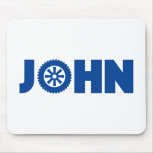 John Petrol Head Mouse Pad