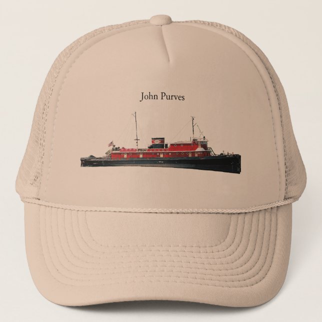 John Purves trucker hat (Front)