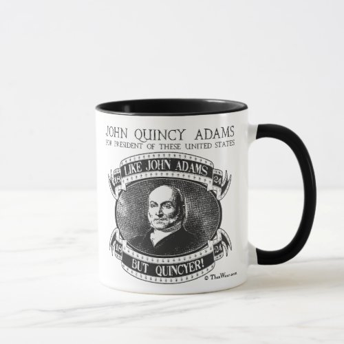 John Quincy Adams 1824 Campaign Mug