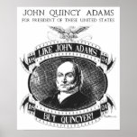 John Quincy Adams 1824 Campaign Poster at Zazzle