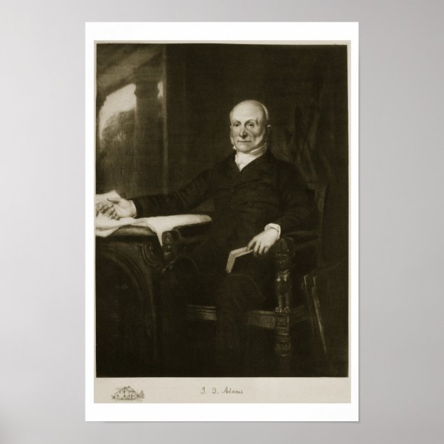 John Quincy Adams, 6th President of the United Sta Poster (Front)