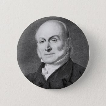 John Quincy Adams Button by Incatneato at Zazzle