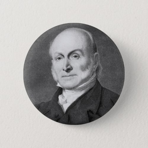 John Quincy Adams Button